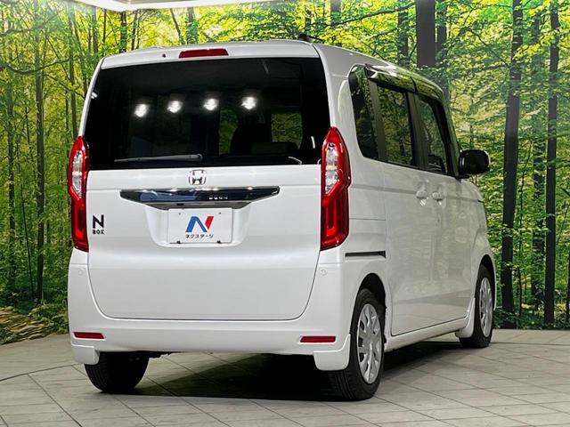 Ｎ－ＢＯＸ Ｇ・Ｌホンダセンシング　純正８型ナビ　電動スライドドア　バックカメラ　衝突被害軽減システム　禁煙車　ドラレコ　コーナーセンサー　スマートキー　ＬＥＤヘッド　ビルトインＥＴＣ　オートハイビーム　車線逸脱警報　オートライト（17枚目）