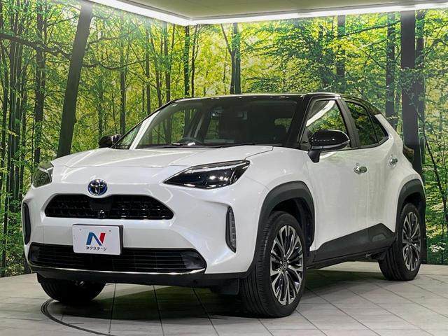 ヤリスクロス ハイブリッドＺ　純正８型ナビ　全周囲カメラ　衝突軽減装置　レーダークルーズ　ハーフレザー　パワーシート　ドラレコ　コーナーセンサー　スマートキー　ＬＥＤヘッド　ＥＴＣ　デジタルインナーミラー　純正１８インチアルミ（57枚目）