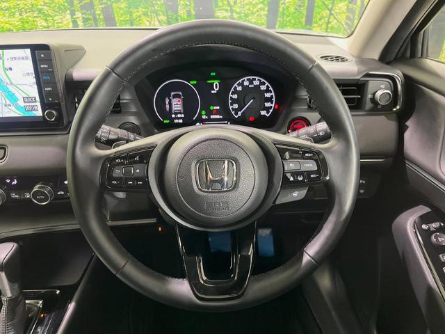 ヴェゼル ｅ：ＨＥＶ　Ｚ　純正９型ナビ　バックカメラ　衝突軽減装置　禁煙車　パワーバックドア　ハーフレザーシート　ドラレコ　コーナーセンサー　スマートキー　ＬＥＤヘッド　ＥＴＣ　純正１８インチアルミ　オートハイビーム（11枚目）