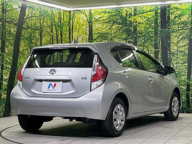 アクア Ｌ　純正ナビ　バックカメラ　禁煙車　前後ドラレコ　ＥＴＣ　オートエアコン　Ｂｌｕｅｔｏｏｔｈ　ＣＤ　地デジ　電動格納ミラー　パワーウィンドウ　ドアバイザー　衝突安全ボディ　純正１４インチスチールホイール（17枚目）