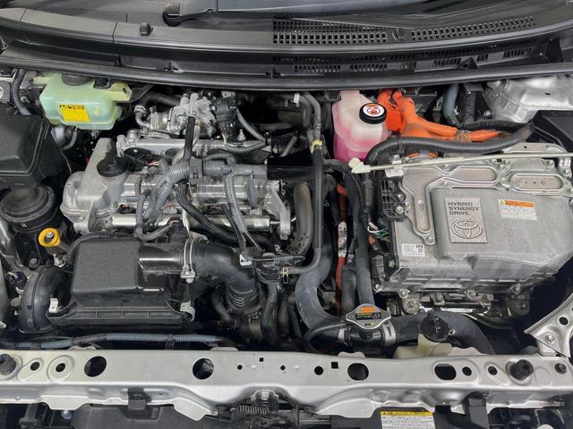 アクア Ｌ　純正ナビ　バックカメラ　禁煙車　前後ドラレコ　ＥＴＣ　オートエアコン　Ｂｌｕｅｔｏｏｔｈ　ＣＤ　地デジ　電動格納ミラー　パワーウィンドウ　ドアバイザー　衝突安全ボディ　純正１４インチスチールホイール（18枚目）