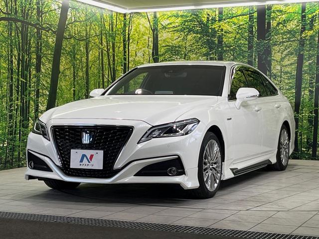 クラウンハイブリッド Ｓ　Ｃパッケージ　モデリスタエアロ　純正８型ナビ　全周囲カメラ　衝突被害軽減装置　レーダークルーズ　ブラインドスポットモニター　禁煙車　コーナーセンサー　ＬＥＤヘッド　ＥＴＣ２．０　パークアシスト　車線逸脱警報（57枚目）