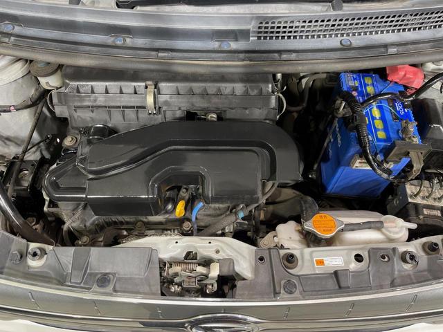 ミラカスタム Ｘ　メモリーナビ　禁煙車　スマートキー　ＥＴＣ　オートエアコン　純正１４インチアルミ　衝突安全ボディ　プライバシーガラス　盗難防止システム　パワーウィンドウ　Ｂｌｕｅｔｏｏｔｈ　ＣＤ　ＤＶＤ再生（18枚目）