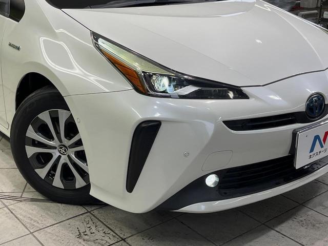 プリウス Ａ　ＳＤナビ　バックカメラ　衝突軽減装置　レーダークルーズ　禁煙車　パワーシート　前後ドラレコ　コーナーセンサー　スマートキー　ＬＥＤヘッド　ＥＴＣ　ブラインドスポットモニター　車線逸脱警報　フルセグ（12枚目）