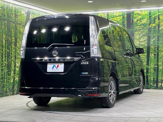 セレナ ハイウェイスター　Ｖセレ＋セーフティ　ＳＨＶ　Ａセフ　純正８型ナビ　全周囲カメラ　後席モニター　両側電動スライドドア　衝突軽減装置　禁煙車　コーナーセンサー　スマートキー　ＬＥＤヘッドライト　ＥＴＣ　クルーズコントロール　車線逸脱警報　オートエアコン（17枚目）