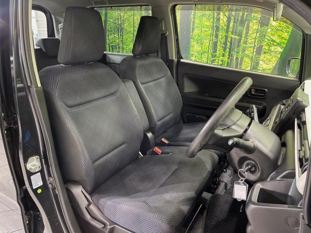 ワゴンＲ ハイブリッドＦＸ　禁煙車　シートヒーター　ＥＴＣ　オートエアコン　ＣＤ再生　キーレス　ドアバイザー　電動格納ミラー　プライバシーガラス　盗難防止装置　横滑り防止装置　アイドリングストップ　パワーウィンドウ　ベンチシート（8枚目）