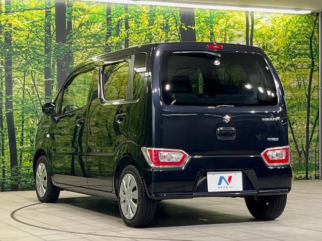 ワゴンＲ ハイブリッドＦＸ　禁煙車　シートヒーター　ＥＴＣ　オートエアコン　ＣＤ再生　キーレス　ドアバイザー　電動格納ミラー　プライバシーガラス　盗難防止装置　横滑り防止装置　アイドリングストップ　パワーウィンドウ　ベンチシート（45枚目）