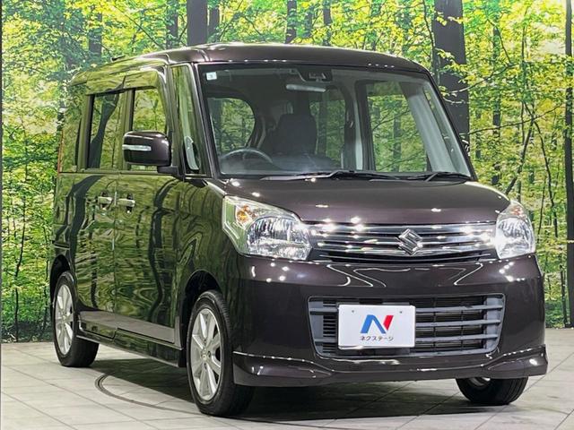 スペーシア Ｘリミテッド　ＳＤナビ　バックカメラ　両側電動スライドドア　衝突軽減装置　禁煙車　前席シートヒーター　スマートキー　ＨＩＤヘッドライト　ＥＴＣ　誤発進抑制機能　オートライト　オートエアコン　純正１４インチアルミ（16枚目）
