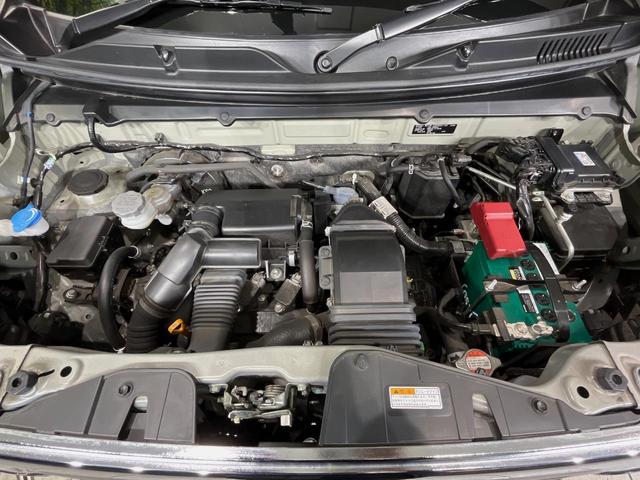 ハスラー ＪスタイルＩＩターボ　メーカー純正９型ナビ　全周囲カメラ　衝突軽減装置　ドラレコ　ＥＴＣ　革巻きステアリング　ＬＥＤヘッド　純正１５インチアルミ　前席シートヒーター　オートエアコン　オートライト　スマートキー　禁煙車（18枚目）