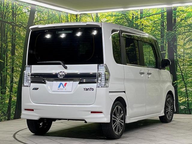 タント カスタムＲＳ　ＳＡ　８型ナビ　バックカメラ　両側電動スライドドア　スマートキー　ＥＴＣ　ＬＥＤヘッド　純正１５インチアルミ　オートエアコン　オートライト　ステアリングスイッチ　アイドリングストップ　パワーウィンドウ　禁煙（17枚目）