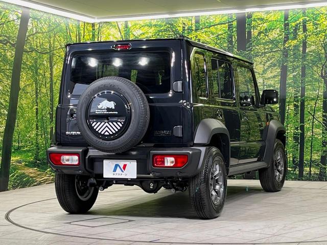 ジムニーノマド FC 4WD 衝突被害軽減装置 レーダークルーズ 禁煙車 シートヒーター コーナーセンサー レーンキープ スマートキー LEDヘッド オートマチックハイビーム 純正15インチアルミ オートハイビーム(17枚目)