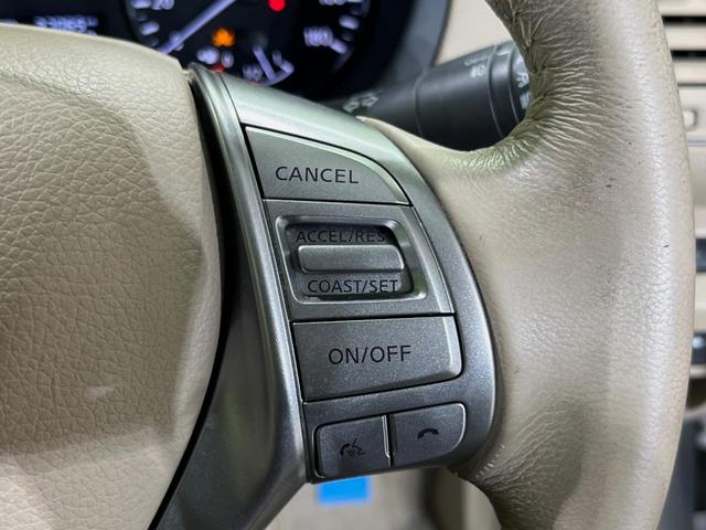 ティアナ ＸＬ　ナビＡＶＭパッケージ　純正ナビ　全周囲カメラ　衝突軽減装置　禁煙車　ドラレコ　コーナーセンサー　スマートキー　ＨＩＤヘッド　ＥＴＣ　クルコン　純正１６インチアルミ　オートライト　デュアルオートエアコン　パワーシート（31枚目）