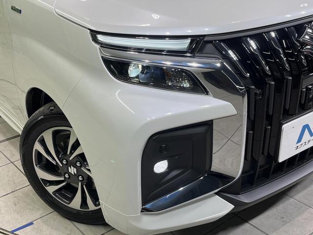 ソリオバンディット ハイブリッドＭＶ　登録済未使用車　メーカー９型ナビ　両側電動ドア　全周囲カメラ　衝突被害軽減システム　レーダークルーズ　コーナーセンサー　スマートキー　ＬＥＤヘッド　純正１５インチアルミ　オートハイビーム　車線逸脱警報（64枚目）