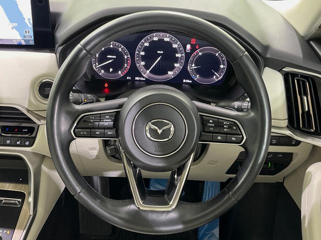 CX-60 25S エクスクルーシブモード 純正12型ナビ 全周囲カメラ BOSEサウンド 衝突軽減装置 レーダークルーズ 禁煙車 パワーバックドア 合皮レザーシート 前席シートエアコン ドラレコ コーナーセンサー パワーシート パドルシフト(11枚目)