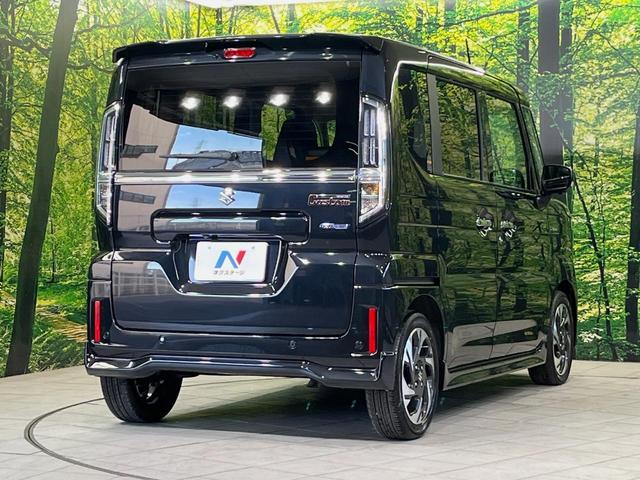 スペーシアカスタム ハイブリッドＸＳターボ　メーカー９型ナビ　両側電動スライドドア　全周囲カメラ　衝突軽減装置　レーダークルーズ　禁煙車　ハーフレザーシート　前後ドラレコ　コーナーセンサー　スマートキー　ＬＥＤヘッド　ステアリングヒーター（17枚目）