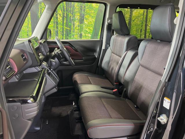 スペーシアカスタム ハイブリッドＸＳターボ　メーカー９型ナビ　両側電動スライドドア　全周囲カメラ　衝突軽減装置　レーダークルーズ　禁煙車　ハーフレザーシート　前後ドラレコ　コーナーセンサー　スマートキー　ＬＥＤヘッド　ステアリングヒーター（49枚目）