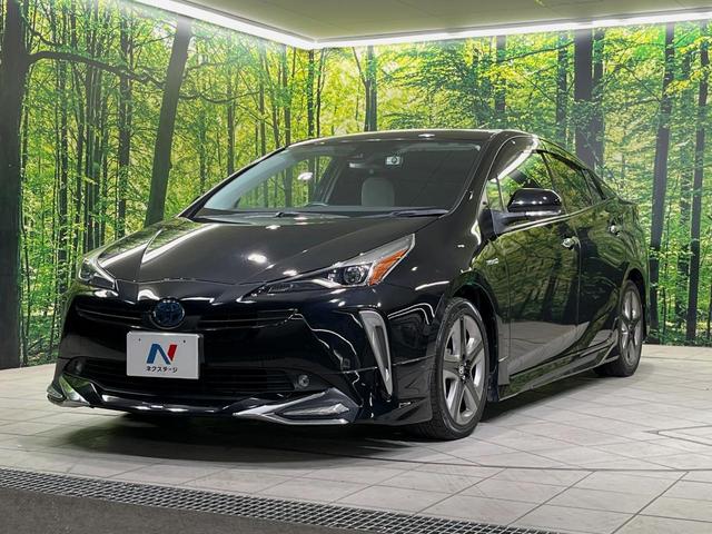 プリウス Ｓツーリングセレクション　モデリスタエアロ　純正９型ナビ　セーフティセンス　レーダークルーズ　フルセグＴＶ　バックカメラ　ＥＴＣ　ＬＥＤヘッドライト　オートマチックハイビーム　グレー内装　シートヒーター　純正１７インチＡＷ（26枚目）