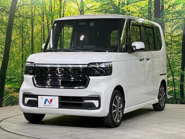 Ｎ－ＢＯＸカスタム ベースグレード　純正９型ナビ　電動スライドドア　バックカメラ　衝突被害軽減システム　レーダークルーズ　禁煙車　ドラレコ　コーナーセンサー　スマートキー　ＬＥＤヘッド　ビルトインＥＴＣ　純正１４インチアルミホイール（48枚目）