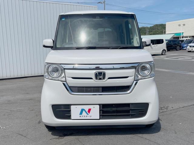 Ｎ－ＢＯＸ Ｇ・Ｌホンダセンシング　電動スライドドア　純正ＳＤナビ　バックカメラ　衝突被害軽減システム　レーダークルーズ　禁煙車　スマートキー　ＬＥＤヘッド　ビルトインＥＴＣ　オートライト　オートエアコン　純正１４インチアルミ　ＣＤ（12枚目）