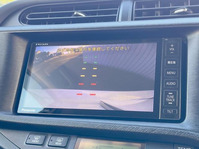 アクア Gブラックソフトレザーセレクション HDDナビ バックカメラ 禁煙車 スマートキー ETC オートライト オートエアコン 地デジ(4枚目)