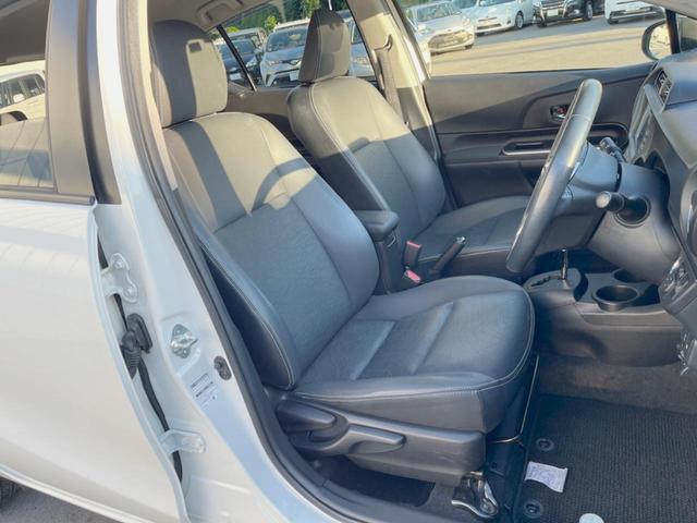 アクア Gブラックソフトレザーセレクション HDDナビ バックカメラ 禁煙車 スマートキー ETC オートライト オートエアコン 地デジ(8枚目)