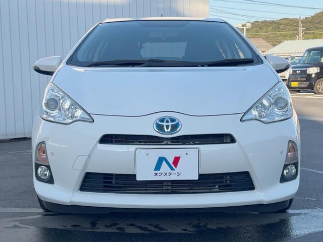 アクア Gブラックソフトレザーセレクション HDDナビ バックカメラ 禁煙車 スマートキー ETC オートライト オートエアコン 地デジ(14枚目)