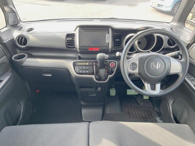 Ｎ－ＢＯＸ Ｇ　ＳＳパッケージ　禁煙車　ＳＤ純正ナビ　バックカメラ　ＥＴＣ　アイドリングストップ　両側電動スライドドア　スマートキー　オートエアコン（2枚目）