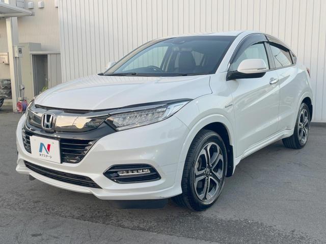 ヴェゼル ハイブリッドＺ・ホンダセンシング　４ＷＤ　禁煙車　ＳＤ純正ナビ　バックカメラ　ＥＴＣ　ＬＥＤヘッドライト　衝突被害軽減システム　レーダークルーズコントロール　シートヒーター　Ｂｌｕｅｔｏｏｔｈ　ＤＶＤ再生　フルセグ（61枚目）