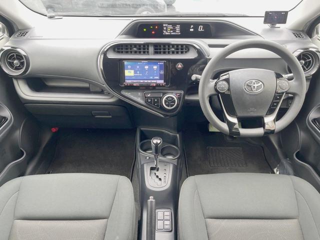 アクア Ｓスタイルブラック　禁煙車　カロッツェリアナビ　ＬＥＤヘッドライト　フルセグ　ＥＴＣ　Ｂｌｕｅｔｏｏｔｈ　オートライト　衝突被害軽減システム（2枚目）