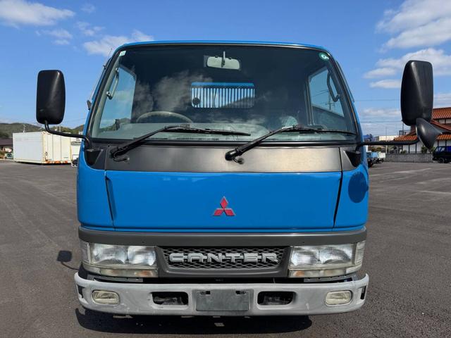キャンター 全低床 強化ダンプ 13万km アユミ掛け仕様(4枚目)