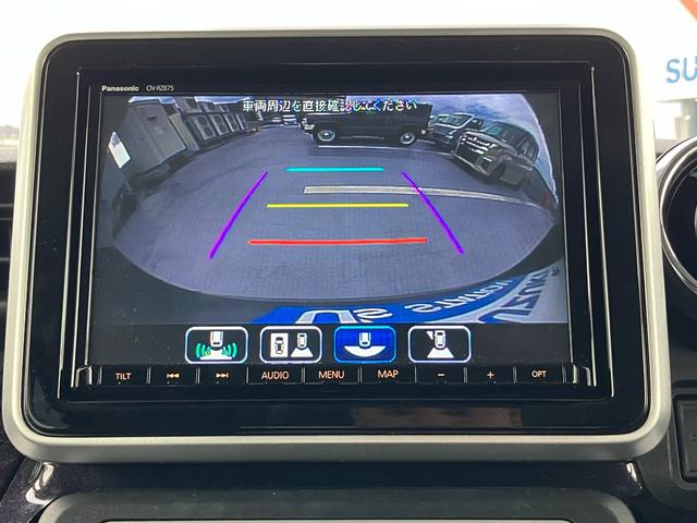 スペーシアカスタム カスタム　ＨＹＢＲＩＤ　ＸＳターボ　３型　バックカメラ　オートライト　Ｂｌｕｅｔｏｏｔｈ　スライドドア　純正ナビ　プッシュスタート　シートヒーター　オートエアコン　スズキセーフティーサポート　衝突被害軽減システム　アイドリングストップ（44枚目）