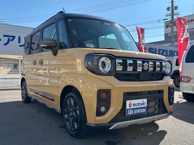 スペーシアギア ハイブリッドXZ デュアルセンサーブレーキサポートII、誤発進抑制機能、後方誤発進抑制機能、低速時ブレーキサポート(前進・後退)、標識認識機能、ヘッドアップディスプレイ、アダプティブクルーズコントロール(45枚目)