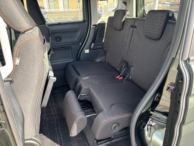 スペーシアギア ハイブリッドXZ ターボ デュアルセンサーブレーキサポートII、誤発進抑制機能、後方誤発進抑制機能、低速時ブレーキサポート(前進、後退)、パーキングセンサー(フロント、リヤ)、車線逸脱警報機能、車線逸脱抑制機能(18枚目)