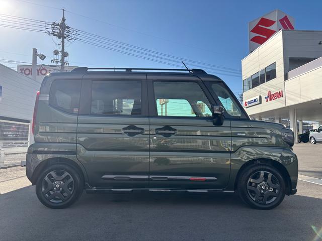 スペーシアギア ハイブリッドXZ ターボ デュアルセンサーブレーキサポートII、誤発進抑制機能、後方誤発進抑制機能、低速時ブレーキサポート(前進、後退)、パーキングセンサー(フロント、リヤ)、車線逸脱警報機能、車線逸脱抑制機能(40枚目)