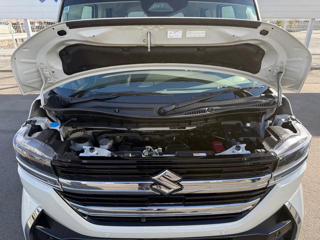 スペーシアカスタム ハイブリッドXSターボ デュアルセンサーブレーキサポートII、誤発進抑制機能、後方誤発進抑制機能、低速時ブレーキサポート(前進、後退)パーキングセンサー(フロント、リヤ)、車線逸脱警報機能、車線逸脱抑制機能、ふらつき警報機能(38枚目)