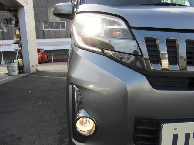 ｅＫスペースカスタム カスタムＧ　ｅ－アシスト　衝突軽減ブレーキ　両側電動スライドドア　バックカメラ　ロールサンシェード　サーキュレーター　ＨＩＤヘッドライト　スマートキー　アルミホイール　ワンオーナー（22枚目）