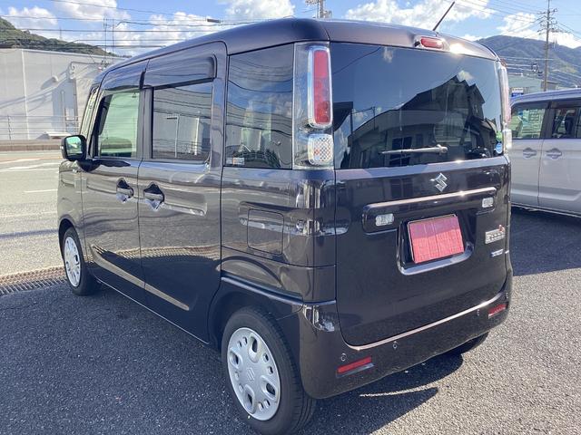 スペーシア ハイブリッドＸ　ワンオーナー　禁煙車　８インチナビ　フルセグＴＶ　ＣＤ　ＤＶＤ　バックモニター　ＥＴＣ　両側電動スライドドア　シートヒーター　ＵＳＢ入力端子　クリアランスソナー　セーフティサポート　キー２個（5枚目）