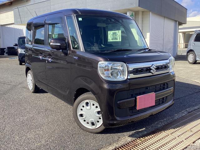 スペーシア ハイブリッドＸ　ワンオーナー　禁煙車　８インチナビ　フルセグＴＶ　ＣＤ　ＤＶＤ　バックモニター　ＥＴＣ　両側電動スライドドア　シートヒーター　ＵＳＢ入力端子　クリアランスソナー　セーフティサポート　キー２個（32枚目）