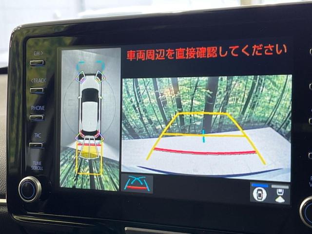 ハイブリッドZ 登録済未使用車 新型ディスプレイオーディオ 全周囲カメラ トヨタセーフティセンス レーダークルーズ ハーフレザー パワーシート クリアランスソナー LEDヘッド 純正18アルミ スマートキー(4枚目)