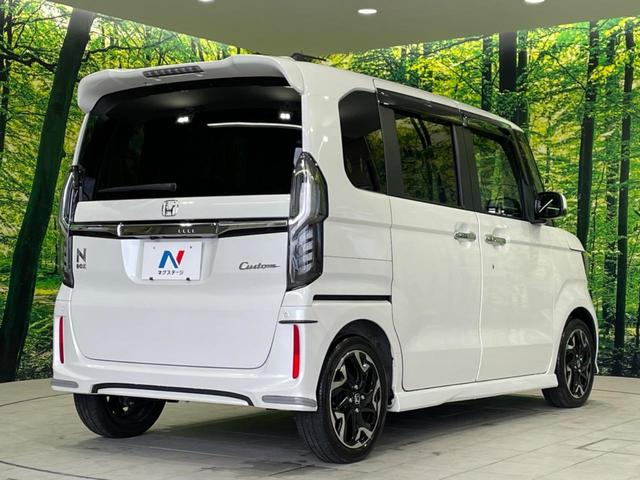 Ｎ－ＢＯＸカスタム Ｇ・Ｌターボホンダセンシング　禁煙車　純正８型ナビ　シーケンシャルウィンカー　アダプティブクルーズ　両側電動ドア　バックカメラ　フルセグ　ＥＴＣ　ドラレコ　ＬＥＤヘッド　クリアランスソナー　レーンキープ　踏み間違い防止（18枚目）