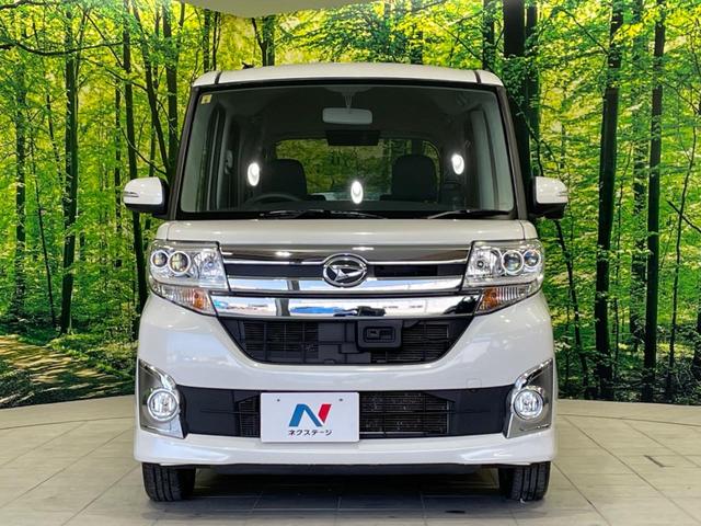 タント カスタムＸ　ＳＡ　４ＷＤ　禁煙車　ＣＤオーディオ　スマートアシスト　両側電動スライドドア　ＬＥＤヘッドライト　アイドリングストップ　オートエアコン　純正１４インチアルミ　スマートキー（15枚目）