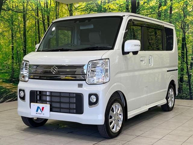 エブリイワゴン ＰＺターボスペシャル　４ＷＤ　両側電動ドア　バックカメラ　衝突被害軽減システム　禁煙車　シートヒーター　コーナーセンサー　スマートキー　ＨＩＤヘッド　ＥＴＣ　オートハイビーム　車線逸脱警報　オートライト　オートエアコン（52枚目）