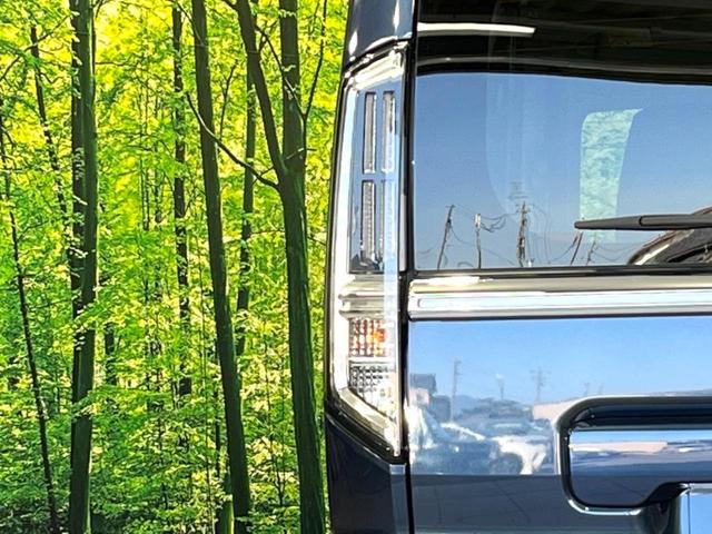 スペーシアカスタム ハイブリッドＸＳターボ　４ＷＤ　純正９型ナビ　両側電動ドア　全周囲カメラ　セーフティサポート　レーダークルーズ　禁煙車　ハーフレザーシート　ドラレコ　コーナーセンサー　ＬＥＤヘッド　ナビ連動ＥＴＣ　車線逸脱警報（27枚目）