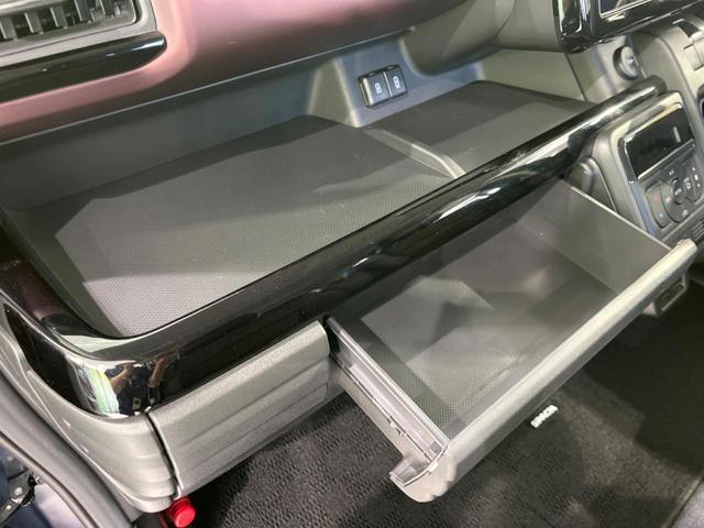 スペーシアカスタム ハイブリッドＸＳターボ　４ＷＤ　純正９型ナビ　両側電動ドア　全周囲カメラ　セーフティサポート　レーダークルーズ　禁煙車　ハーフレザーシート　ドラレコ　コーナーセンサー　ＬＥＤヘッド　ナビ連動ＥＴＣ　車線逸脱警報（68枚目）