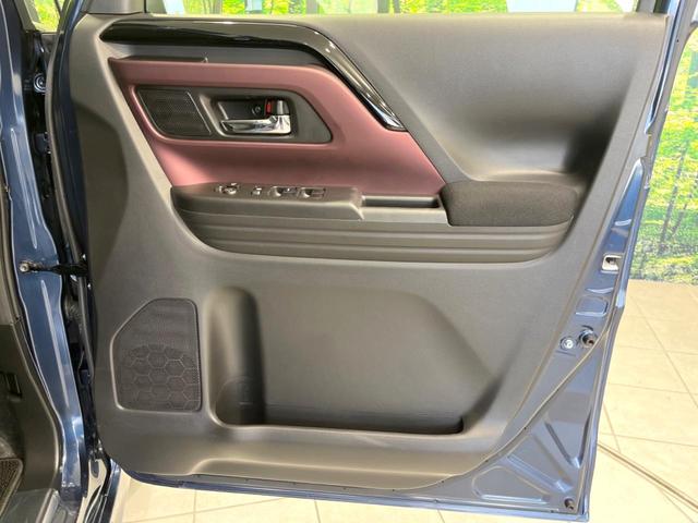 スペーシアカスタム ハイブリッドＸＳターボ　４ＷＤ　純正９型ナビ　両側電動ドア　全周囲カメラ　セーフティサポート　レーダークルーズ　禁煙車　ハーフレザーシート　ドラレコ　コーナーセンサー　ＬＥＤヘッド　ナビ連動ＥＴＣ　車線逸脱警報（71枚目）