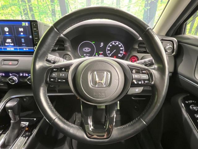 ヴェゼル ｅ：ＨＥＶ　Ｚ　４ＷＤ　純正９型ナビ　バックカメラ　ホンダセンシング　レーダークルーズ　禁煙車　電動リアゲート　ハーフレザーシート　ドラレコ　コーナーセンサー　スマートキー　ＬＥＤヘッド　ビルトインＥＴＣ（11枚目）
