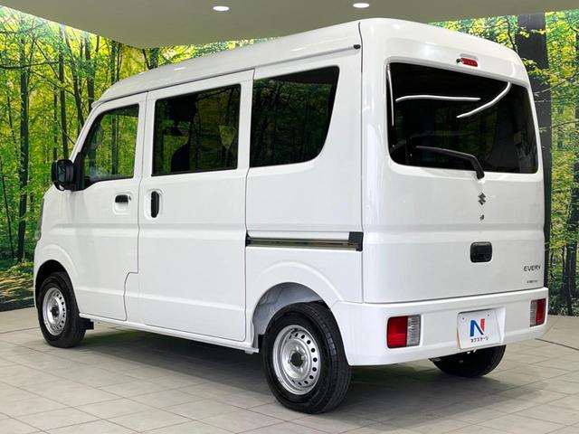 エブリイ ＰＡ　４ＷＤ　禁煙車　オートライト　ＦＭラジオ　プライバシーガラス　衝突安全ボディ　盗難防止措置　エアコン　ＡＢＳ（27枚目）