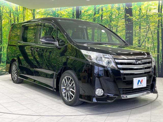 ノア Ｓｉ　両側電動ドア　純正９型ナビ　後席モニター　バックカメラ　セーフティセンス　コーナーセンサー　スマートキー　ＬＥＤヘッド　ビルトインＥＴＣ　オートライト　デュアルエアコン　純正１６インチアルミ（16枚目）