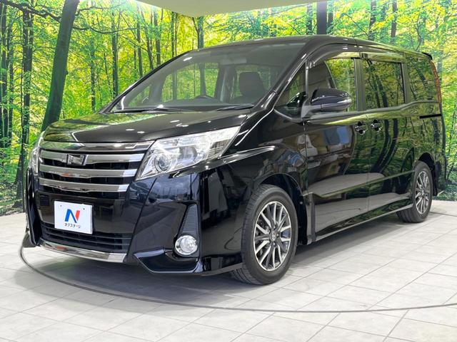 ノア Ｓｉ　両側電動ドア　純正９型ナビ　後席モニター　バックカメラ　セーフティセンス　コーナーセンサー　スマートキー　ＬＥＤヘッド　ビルトインＥＴＣ　オートライト　デュアルエアコン　純正１６インチアルミ（24枚目）