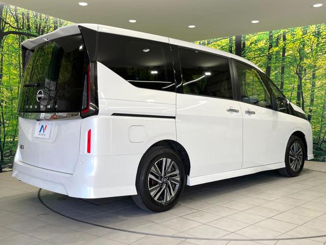 セレナ ハイウェイスターV 両側電動ドア 純正12型ナビ 全周囲カメラ 衝突被害軽減システム レーダークルーズ 禁煙車 コーナーセンサー LEDヘッド ETC2.0 オートハイビーム 車線逸脱警報 オートライト(18枚目)